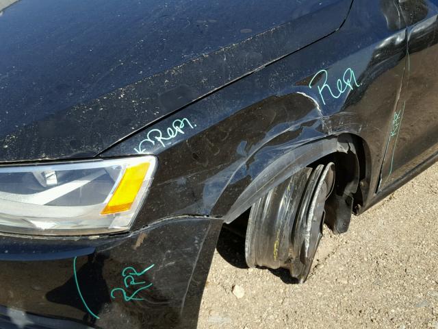 3VW2K7AJ5EM207200 - 2014 VOLKSWAGEN JETTA BASE 黑色 照片 9