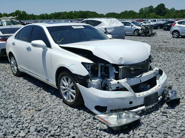 JTHBK1EG9A2375209 - 2010 LEXUS ES 350 WHITE photo 1