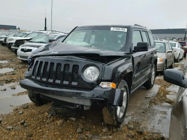 1C4NJRAB6FD393866 - 2015 JEEP PATRIOT BLACK photo 2