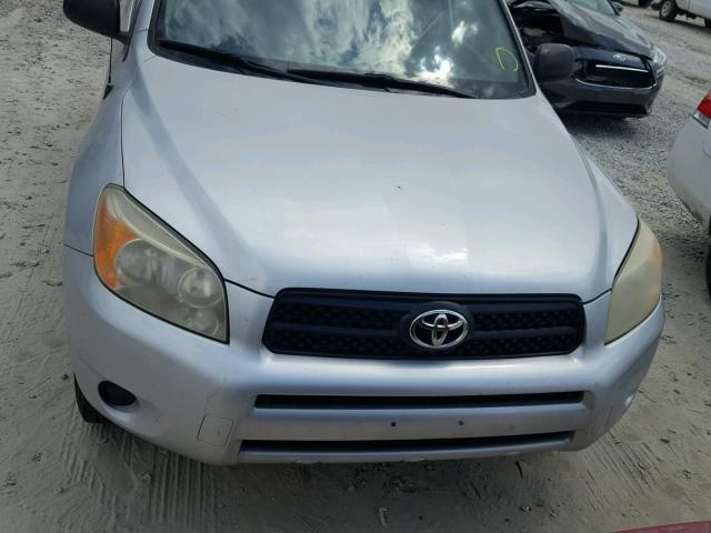 JTMZD33V765027020 - 2006 TOYOTA RAV4 SILVER photo 9