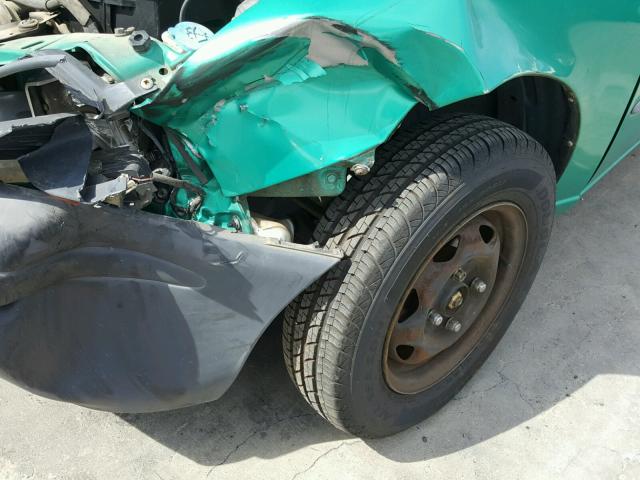 2C1MR5290S6749520 - 1995 GEO METRO BASE GREEN photo 9