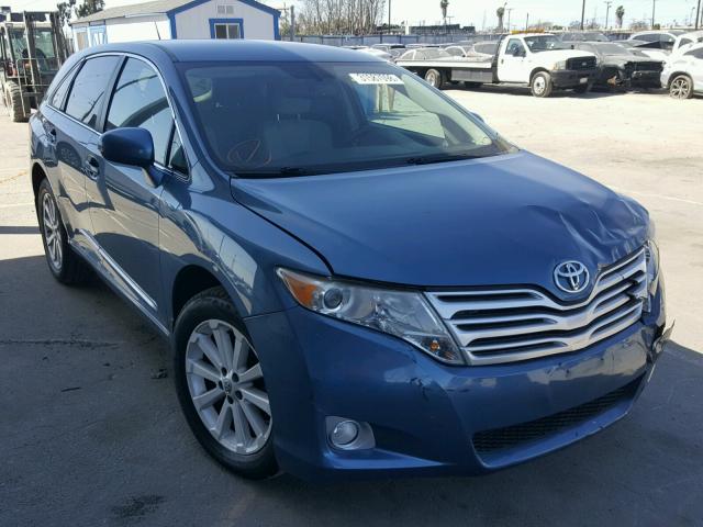 4T3ZA3BB1CU056369 - 2012 TOYOTA VENZA LE BLUE photo 1