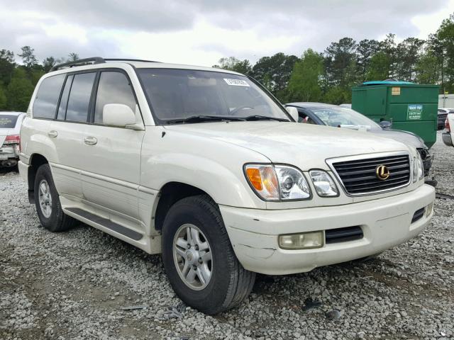 JT6HT00W9X0070080 - 1999 LEXUS LX 470 WHITE photo 1