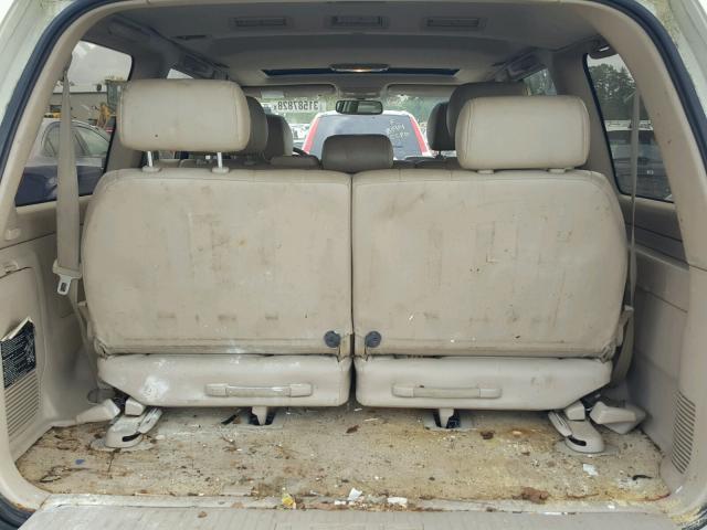 JT6HT00W9X0070080 - 1999 LEXUS LX 470 WHITE photo 9