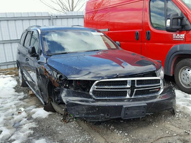 1C4RDJDG7GC467286 - 2016 DODGE DURANGO LI BLACK photo 1