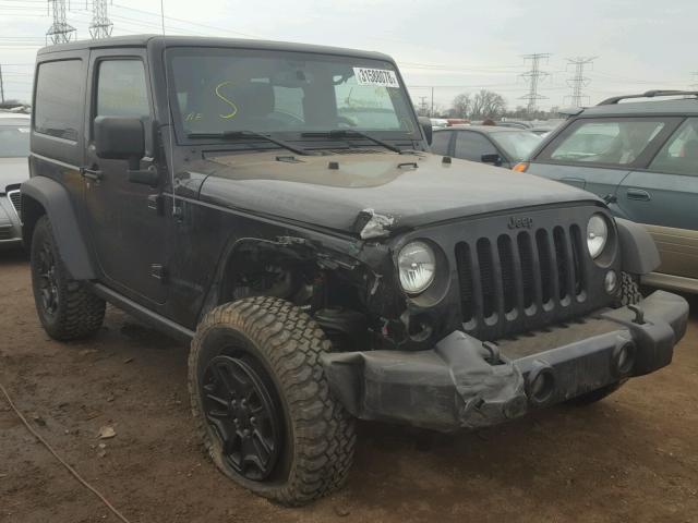 1C4AJWAG5FL565707 - 2015 JEEP WRANGLER S BLACK photo 1