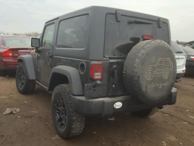 1C4AJWAG5FL565707 - 2015 JEEP WRANGLER S BLACK photo 3