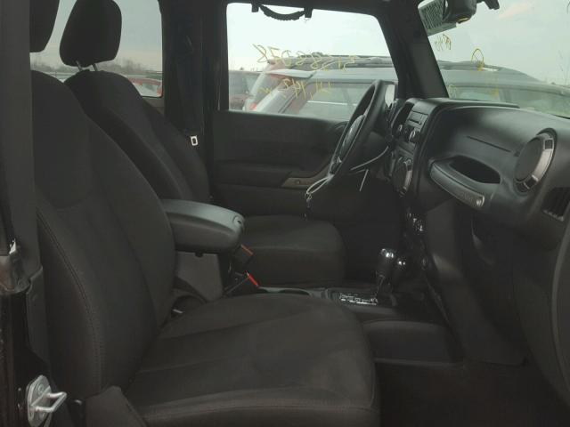 1C4AJWAG5FL565707 - 2015 JEEP WRANGLER S BLACK photo 5