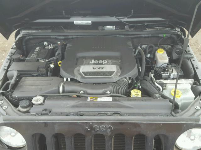 1C4AJWAG5FL565707 - 2015 JEEP WRANGLER S BLACK photo 7