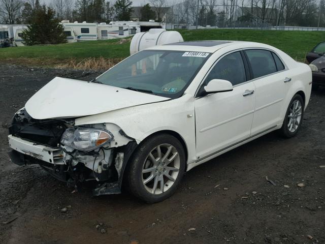 1G1ZK577084274930 - 2008 CHEVROLET MALIBU LTZ 白色 照片 2