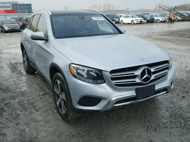 WDC0G4KB3HF178697 - 2017 MERCEDES-BENZ GLC 300 4M SILVER photo 1