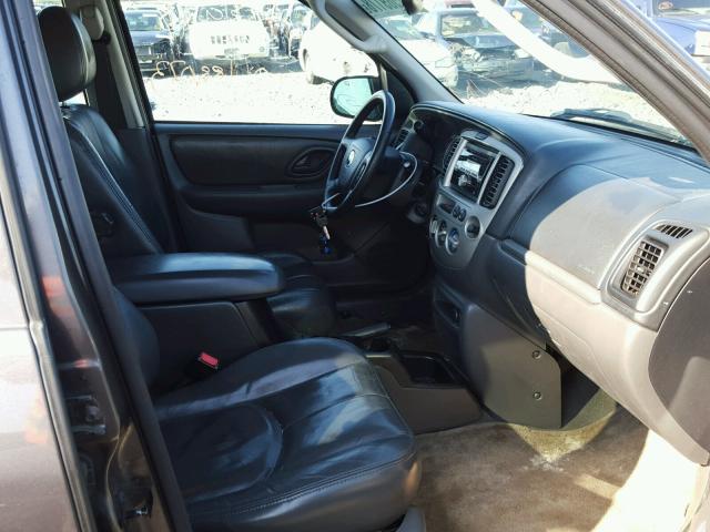 4F2CZ96174KM16953 - 2004 MAZDA TRIBUTE ES TAN photo 5