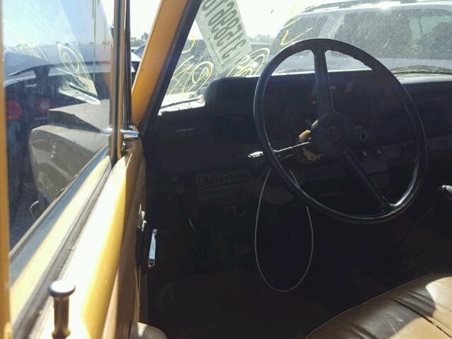 SGTBXR93754 - 1980 FORD COURIER YELLOW photo 9