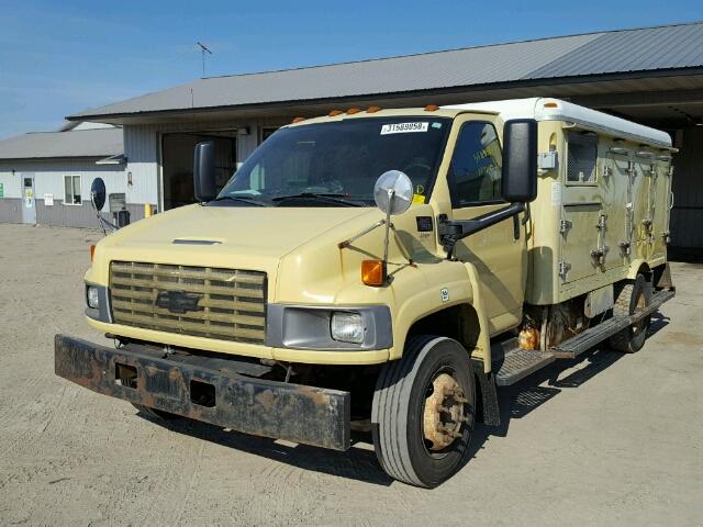 1GDG5C1EX5F901338 - 2005 GMC C5500 C5C0 YELLOW photo 2