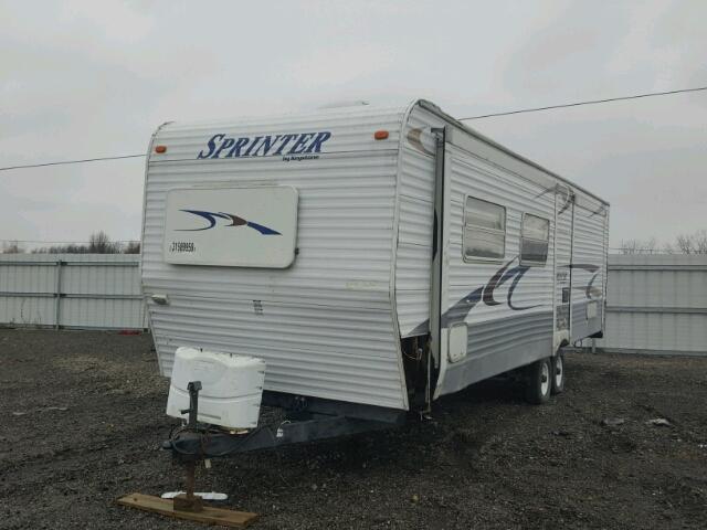 4YDT300234A213527 - 2004 KEYSTONE SPRINTER WHITE photo 3