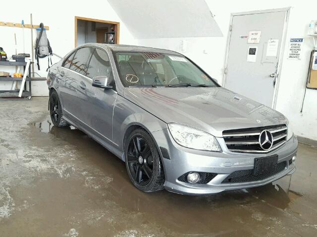 WDDGF8BB0AF490020 - 2010 MERCEDES-BENZ C 300 4MAT GRAY photo 1