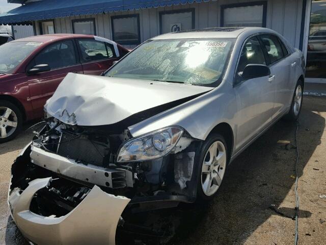 1G1ZB5E1XBF315705 - 2011 CHEVROLET MALIBU LS ვერცხლისფერი ფოტო 2