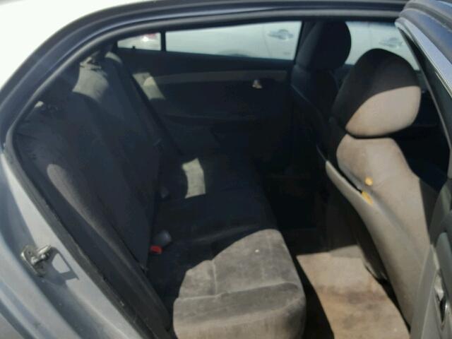 1G1ZB5E1XBF315705 - 2011 CHEVROLET MALIBU LS ვერცხლისფერი ფოტო 6