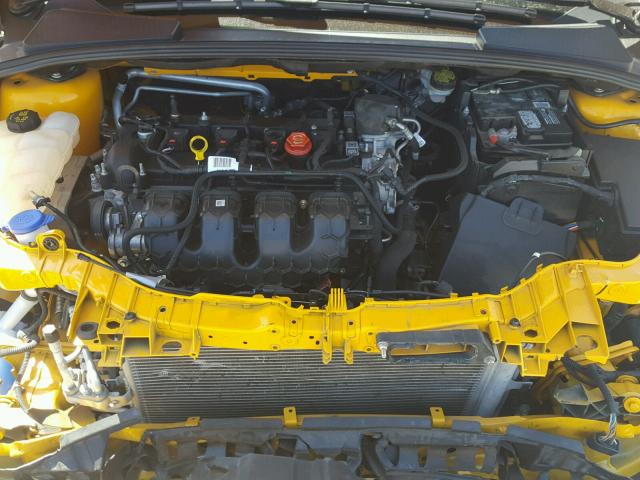 1FADP3L91FL240860 - 2015 FORD FOCUS ST YELLOW photo 7