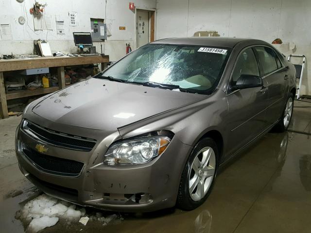 1G1ZB5E09CF253822 - 2012 CHEVROLET MALIBU LS 棕色 照片 2