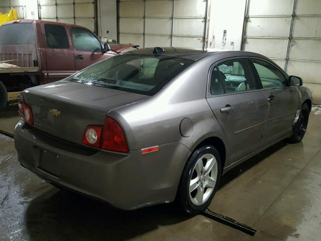 1G1ZB5E09CF253822 - 2012 CHEVROLET MALIBU LS 棕色 照片 4