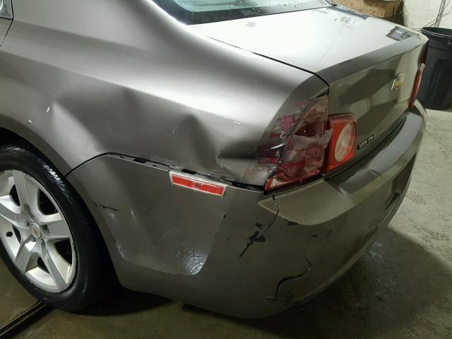 1G1ZB5E09CF253822 - 2012 CHEVROLET MALIBU LS 棕色 照片 9