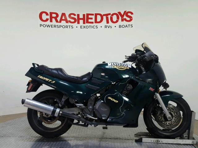 SMT360DF1SJ018256 - 1995 TRIUMPH MOTORCYCLE TROPHY 900 GREEN photo 1