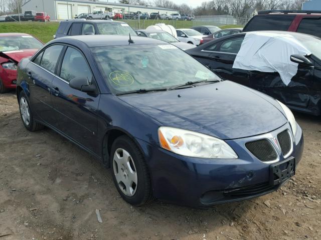 1G2ZF57B484142175 - 2008 PONTIAC G6 VALUE L BLACK photo 1