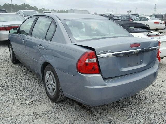 1G1ZS58F97F312034 - 2007 CHEVROLET MALIBU LS ლურჯი ფოტო 3