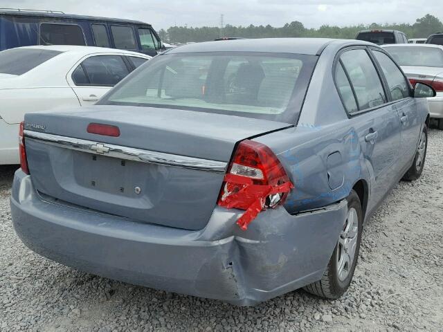 1G1ZS58F97F312034 - 2007 CHEVROLET MALIBU LS ლურჯი ფოტო 4
