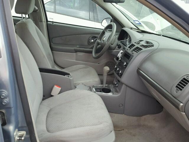 1G1ZS58F97F312034 - 2007 CHEVROLET MALIBU LS ლურჯი ფოტო 5