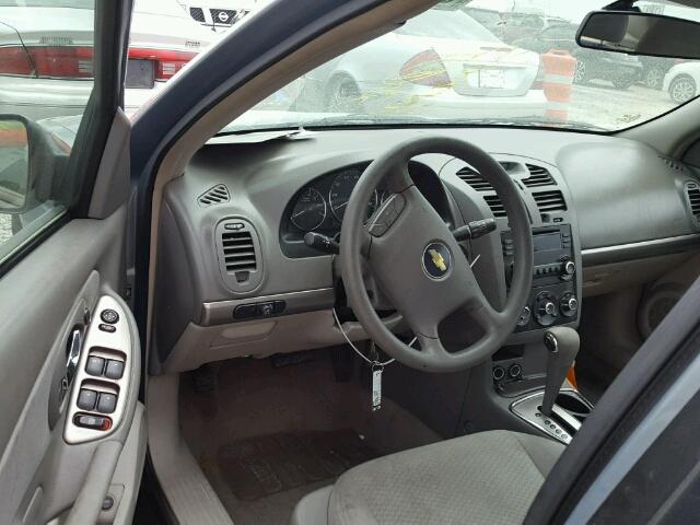 1G1ZS58F97F312034 - 2007 CHEVROLET MALIBU LS ლურჯი ფოტო 9