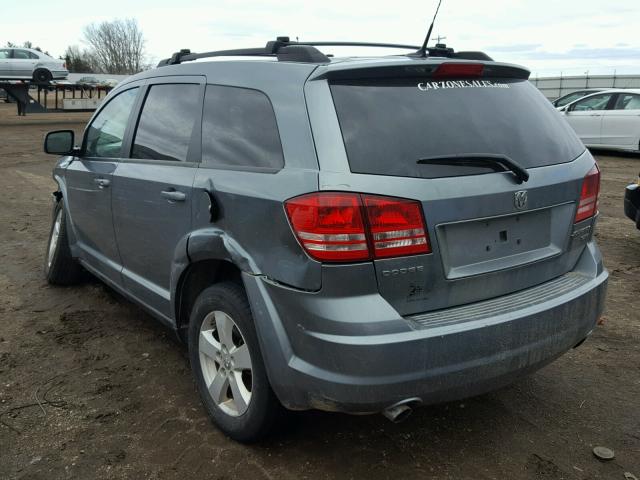 3D4PG5FVXAT189872 - 2010 DODGE JOURNEY SX GRAY photo 3