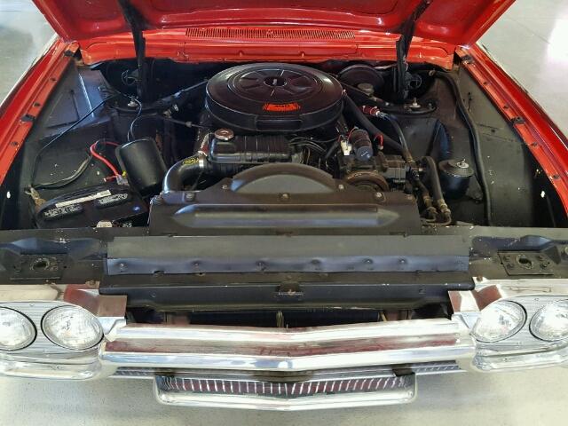 3Y83Z102729 - 1963 FORD T BIRD RED photo 7