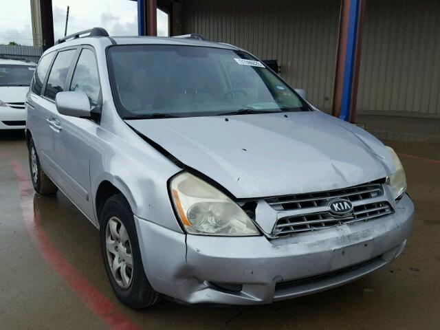 KNDMB233986229301 - 2008 KIA SEDONA EX SILVER photo 1