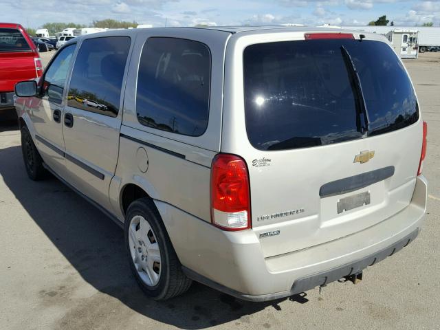 1GNDV23W28D197781 - 2008 CHEVROLET UPLANDER L 棕色 照片 3