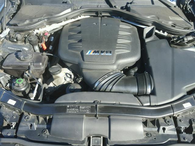 WBSPM9C54BE202904 - 2011 BMW M3 BLACK photo 7