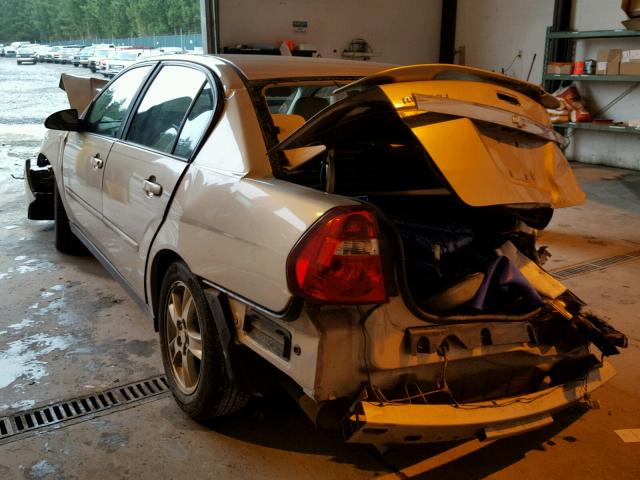 1G1ZT54875F192980 - 2005 CHEVROLET MALIBU LS ბეჟი ფოტო 3