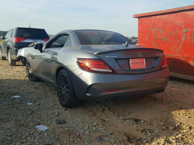 WDDPK6GA7HF137915 - 2017 MERCEDES-BENZ SLC 43 AMG GRAY photo 3