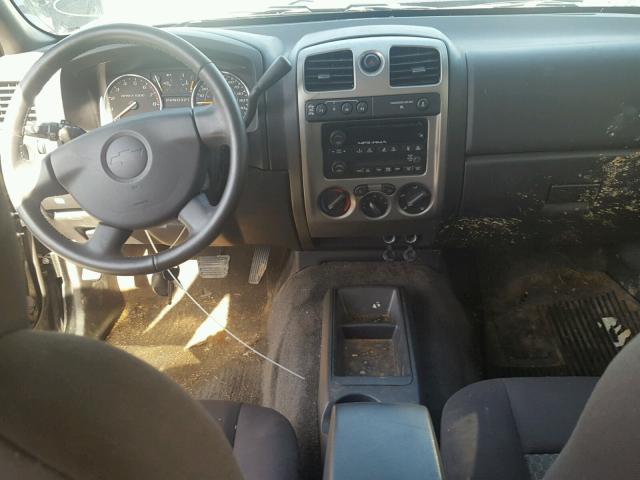 1GCHTDFE2C8145275 - 2012 CHEVROLET COLORADO L BLACK photo 9