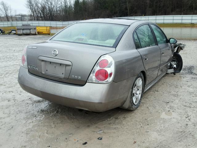 1N4AL11D05N459354 - 2005 NISSAN ALTIMA S GOLD photo 4