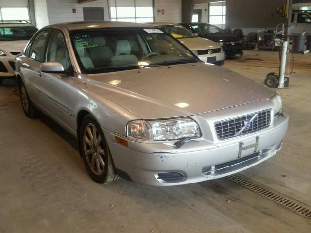 YV1TS59H141374334 - 2004 VOLVO S80 2.5T SILVER photo 1