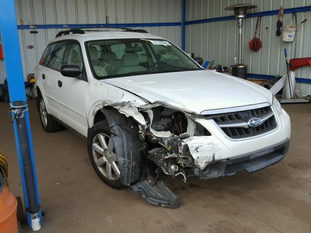 4S4BP61C997346192 - 2009 SUBARU OUTBACK 2. WHITE photo 1