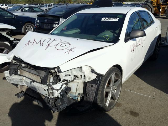 1G1ZA5EUXBF340312 - 2011 CHEVROLET MALIBU LS 白色 照片 2
