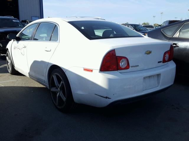 1G1ZA5EUXBF340312 - 2011 CHEVROLET MALIBU LS 白色 照片 3
