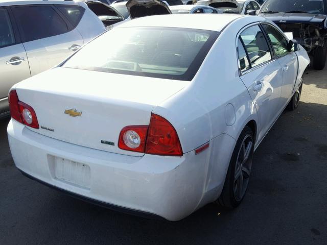 1G1ZA5EUXBF340312 - 2011 CHEVROLET MALIBU LS 白色 照片 4
