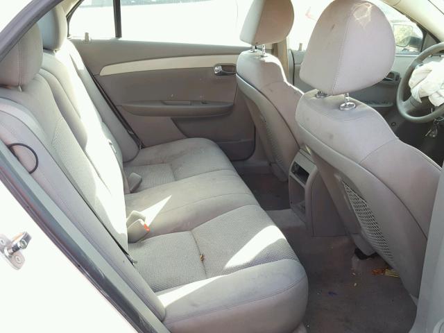 1G1ZA5EUXBF340312 - 2011 CHEVROLET MALIBU LS 白色 照片 6