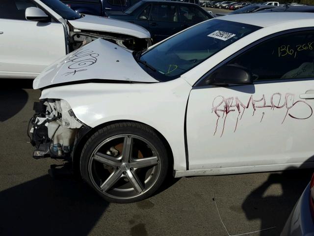 1G1ZA5EUXBF340312 - 2011 CHEVROLET MALIBU LS 白色 照片 9