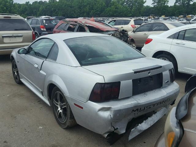 1FAFP42X93F392751 - 2003 FORD MUSTANG GT SILVER photo 3