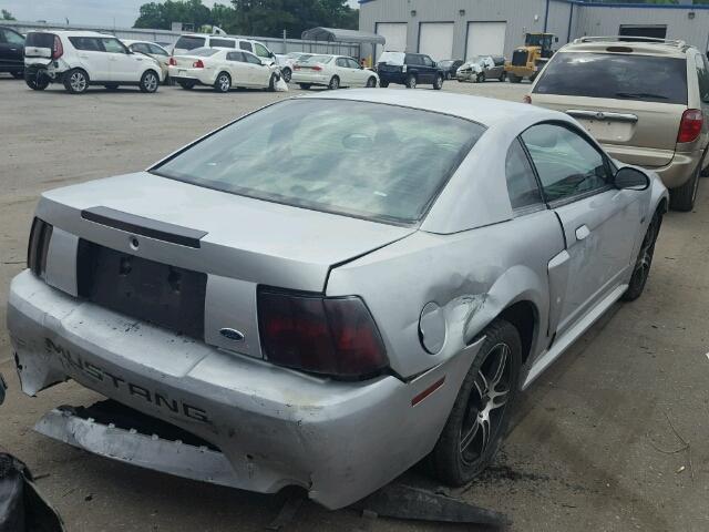 1FAFP42X93F392751 - 2003 FORD MUSTANG GT SILVER photo 4